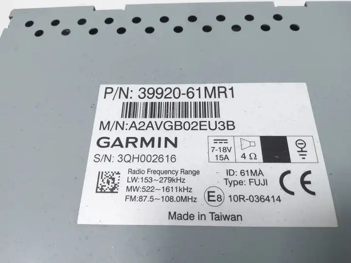 Suzuki Swift III (2017 - ) 3992061MR1 Магнитола / мультимедийная система — фото 3