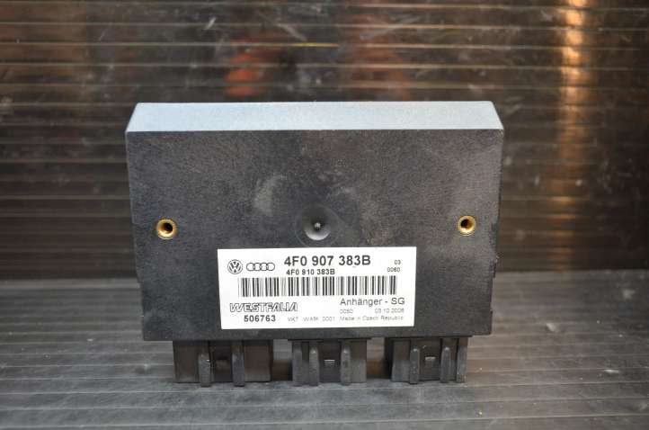 Audi A6 allroad (2006 - 2008)  4F0907383B Блок управления крюка для прицепа