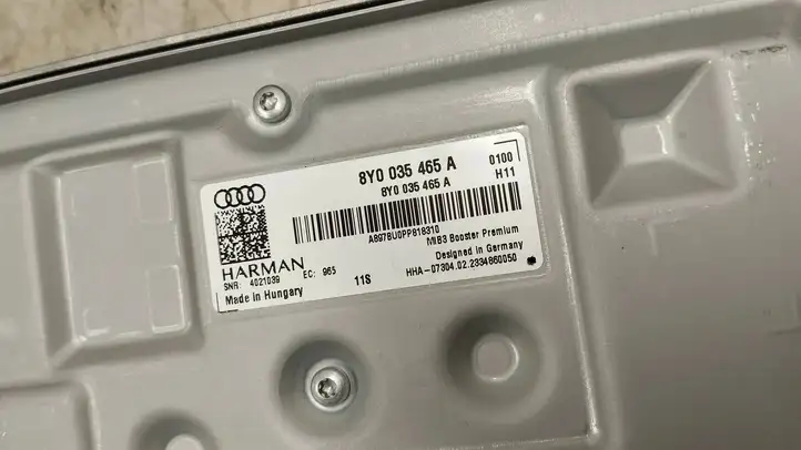 Audi A3/S3 8Y (2020 - ) 8y0035465a Усилитель звука — фото 3