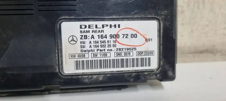 Mercedes-Benz GL X164 (2006 - 2012) A1649007200 Модуль комфорта — фото 2