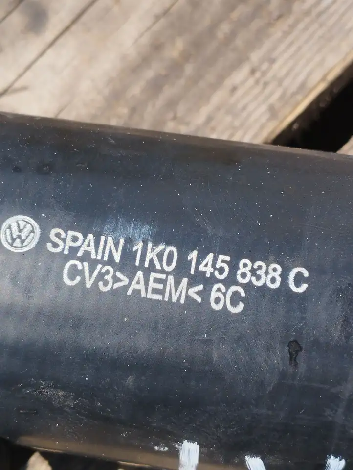 Volkswagen PASSAT B6 (2005 - 2010) 1K0145838C Трубки интеркулера / Шланги интеркулера — фото 2