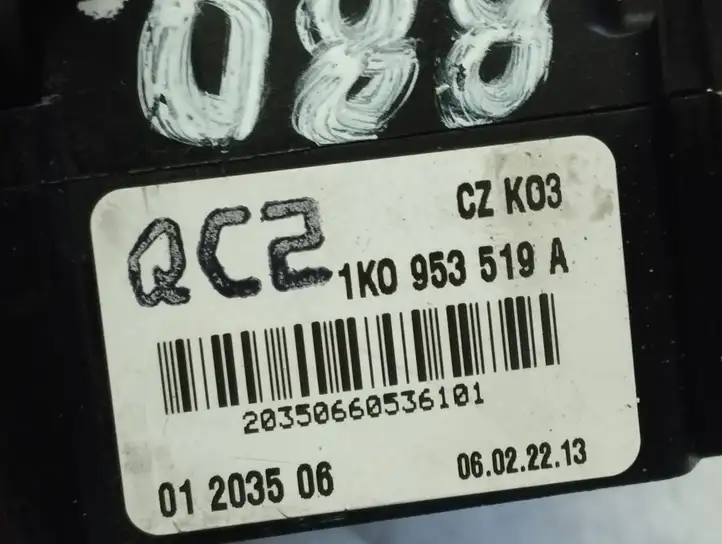 Volkswagen Touran I (2003 - 2010) 1K0953519A Переключатель стеклоочистителей — фото 2