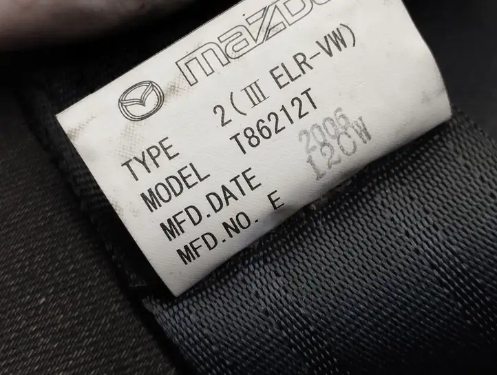 Mazda 5 (2005 - 2010) T86212T Ремень безопасности 3-го ряда — фото 2