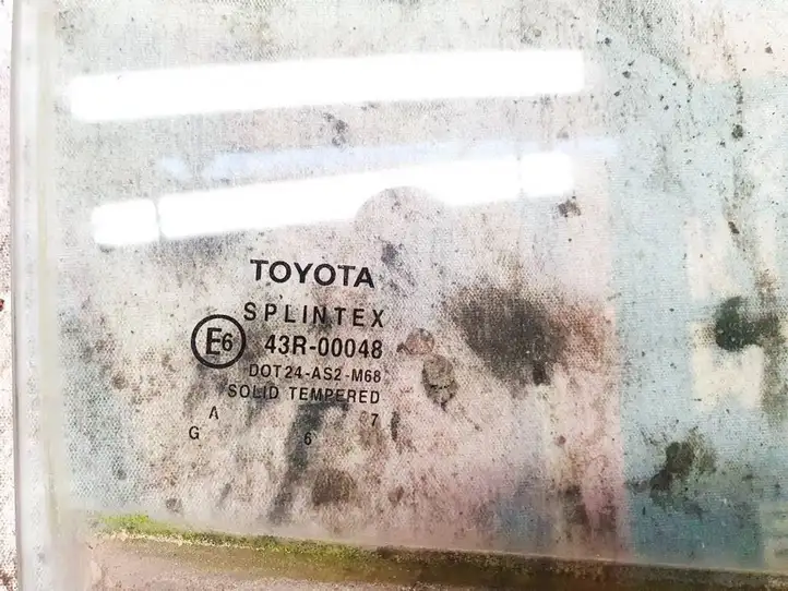 Toyota Avensis T250 (2006 - 2009) Стекло задней двери — фото 2
