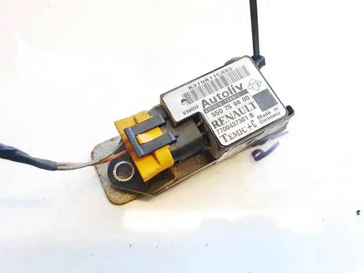 Renault Scenic I (1996 - 2003) 7700437301b Датчик удара SRS — фото 2
