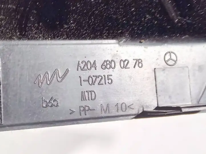 Mercedes-Benz C W204 (2007 - 2014) a2046800278 Прочие детали салона — фото 3