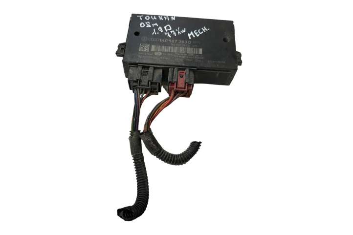 Volkswagen Touran I (2003 - 2010)  1K0907383B Блок управления крюка для прицепа