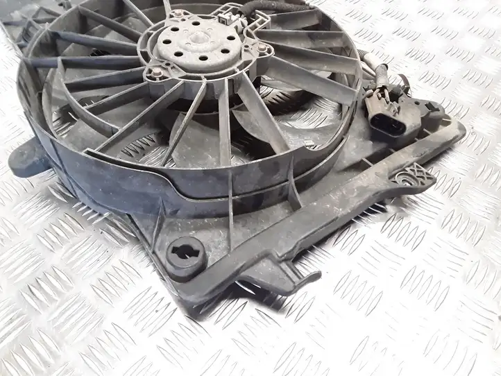 Opel Meriva A (2006 - 2010) 52414492 Дифузор радиатора — фото 3