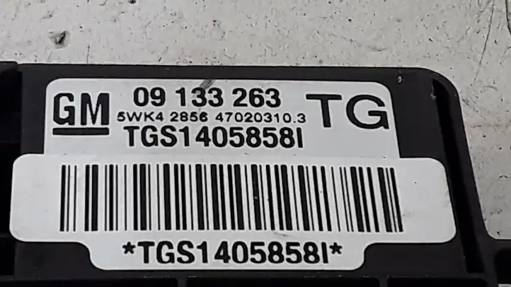 Opel Zafira A (1999 - 2003) 09133263TG Датчик удара SRS — фото 2