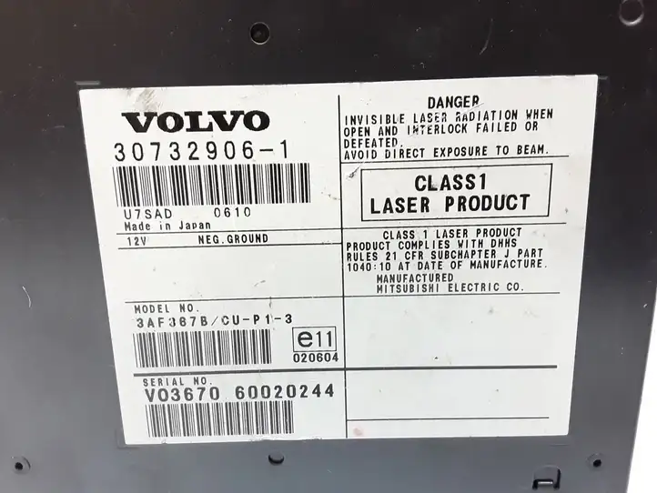 Volvo V50 (2004 - 2008) 307329061 Магнитола / мультимедийная система — фото 3