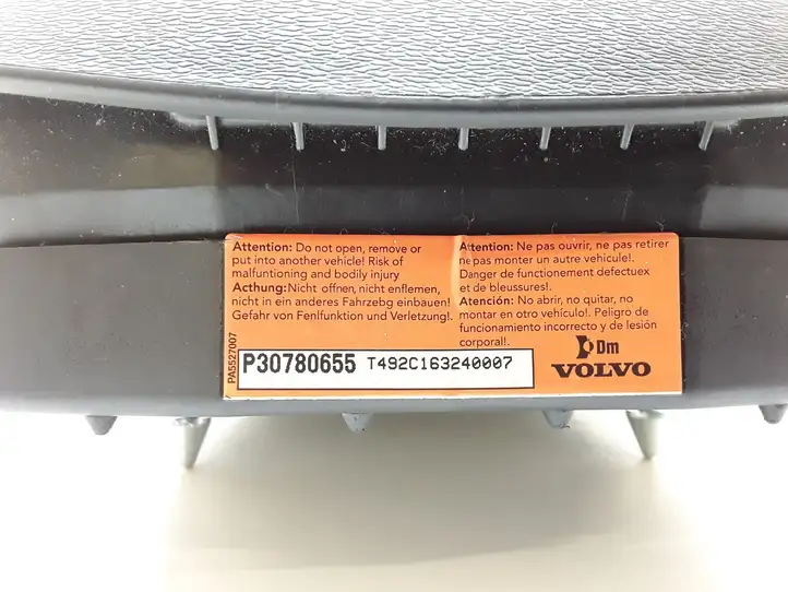 Volvo S80 (2006 - 2009) P30780655 Подушка безопасности руля — фото 3