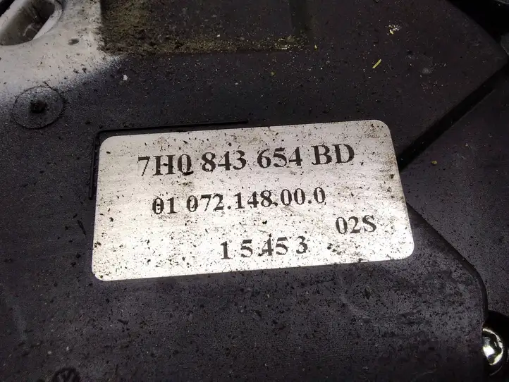 Volkswagen Transporter - Caravelle T5 (2003 - 2009) 7H0843654BD Замок раздвижной двери — фото 4