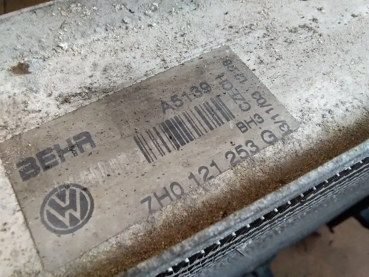 Volkswagen Transporter - Caravelle T5 (2003 - 2009) 7H0121253G Радиатор охлаждающей жидкости двигателя — фото 2