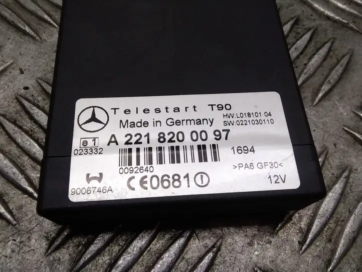 Mercedes-Benz S W220 (1998 - 2006) A2218200097 Блок GSM — фото 4