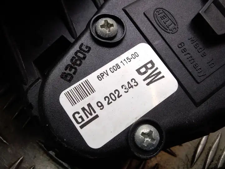 Opel Zafira B (2008 - 2014) 9202343 Педаль акселератора — фото 2