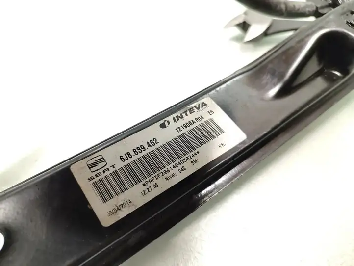 Seat Ibiza IV (6J,6P) (2008 - 2017) 6J8839462 Механический стеклоподъемник задней двери — фото 6