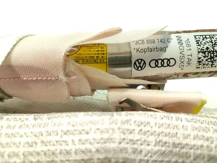 Volkswagen PASSAT CC (2008 - 2012) 3C8880742C Боковая подушка безопасности шторка — фото 6