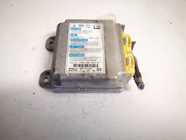 Honda Civic (2006 - 2011) 77960smgg021m1 Датчик удара SRS — фото 1
