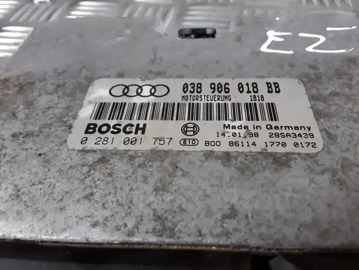 Audi A3/S3 8L (2000 - 2003) 038906018BB Блок управления двигателем (ЭБУ) — фото 2