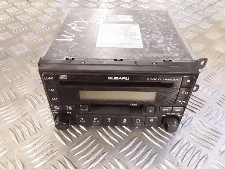 Subaru Impreza II (2001 - 2002) 86201FC080 Магнитола / мультимедийная система — фото 1