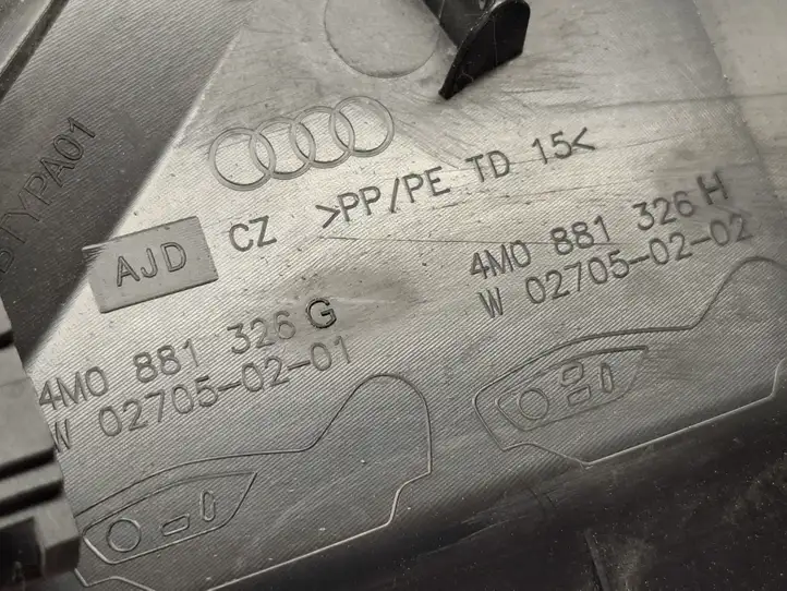 Audi Q7 4M (2015 - ) 4M0881326G Отделка регуляторов сиденья — фото 3