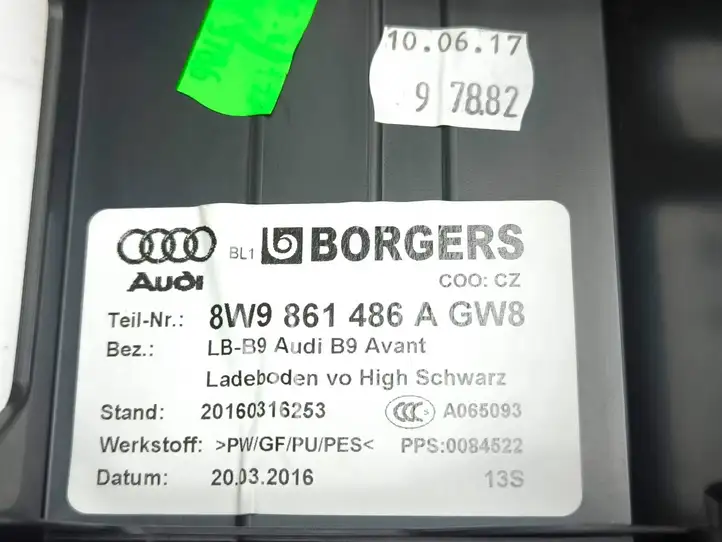 Audi A4 S4 B9 8W9861486A Ящик для инструментов — фото 7