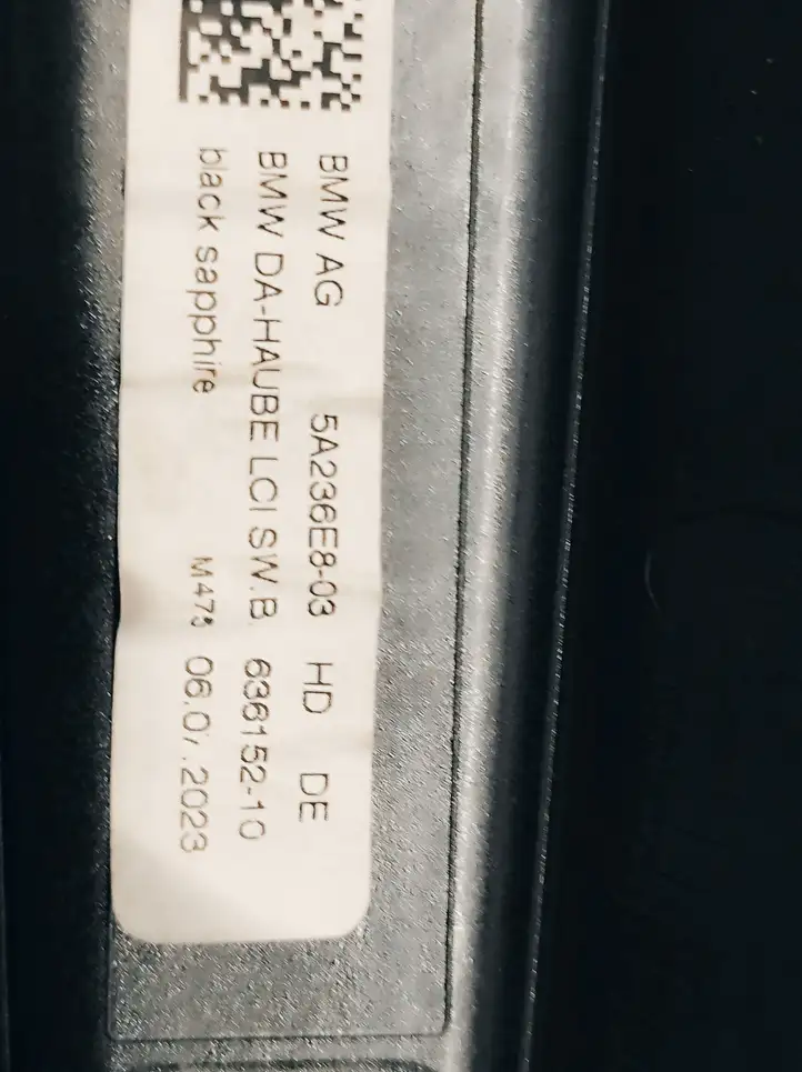 BMW 3 G20 G21 (2019 - )  636152 Крышка антенны (GPS)