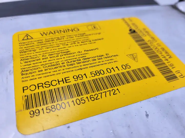 Porsche 911 991 (2011 - 2019) 99158001105 Гидроцилиндр замка крыши — фото 4