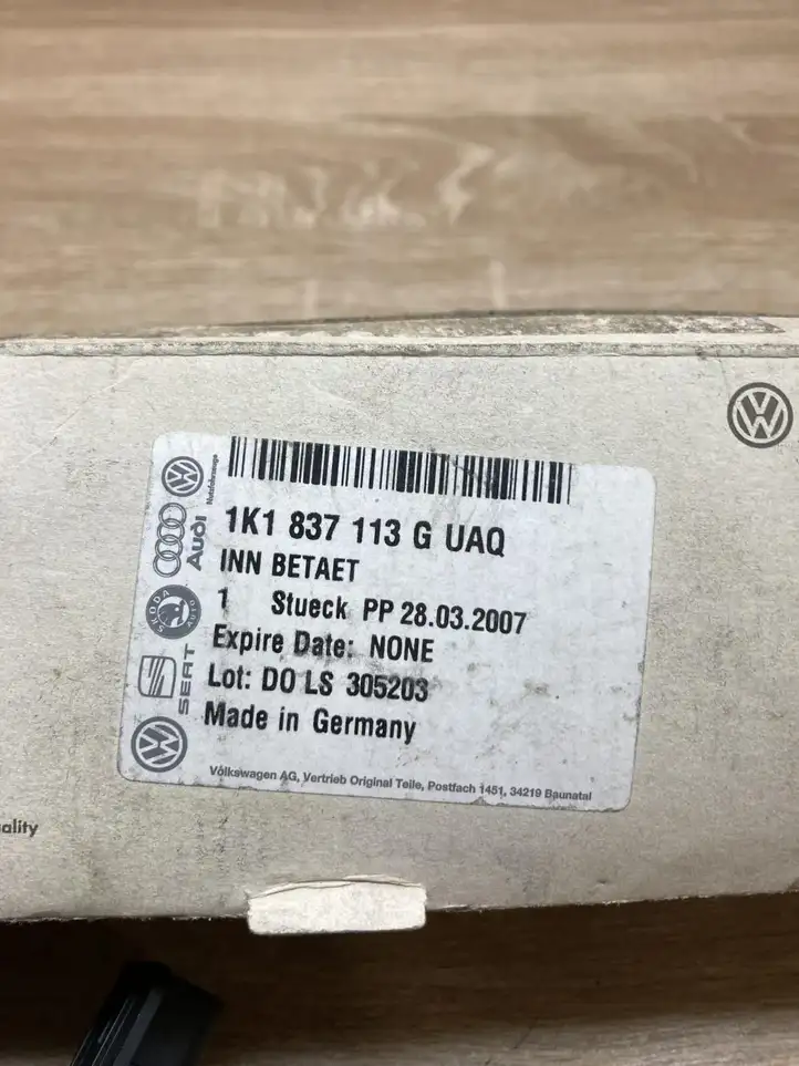 Volkswagen Golf V (2003 - 2009) 1K1837113G Внутренняя ручка двери — фото 5