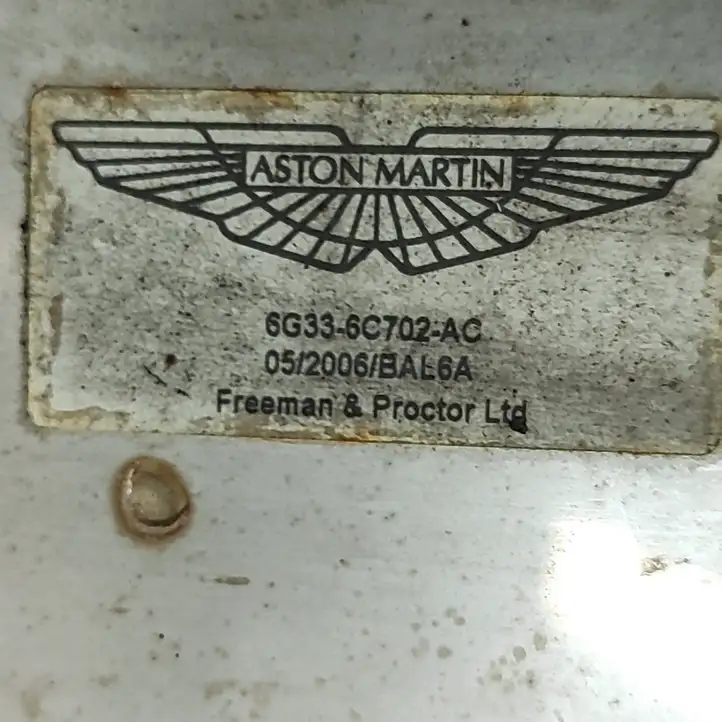 Aston Martin Vantage III (2005 - 2008) 6G336C702AC Другая часть кузова — фото 8