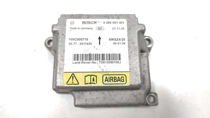 0285001401 Land Rover Range Rover L322 Oro pagalvių valdymo blokas