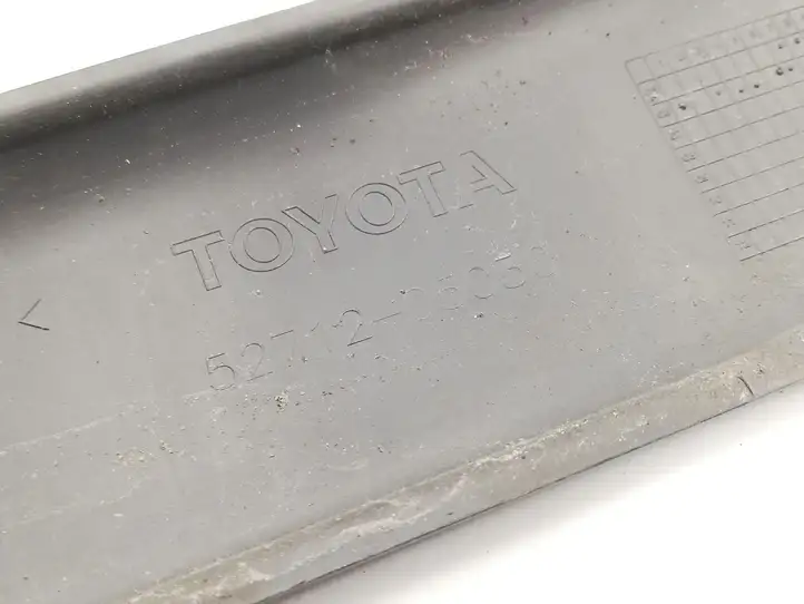 Toyota Avensis T250 (2006 - 2009) 5271205030 Молдинг переднего бампера — фото 5