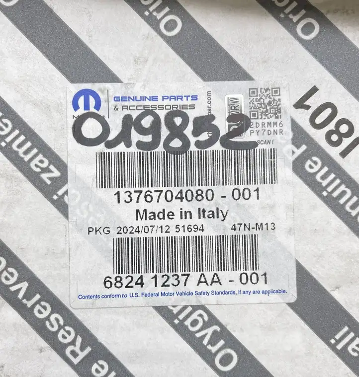 Fiat Ducato (2007 - 2014) 1376704080 Средняя направляющая ролика раздвижной двери — фото 7