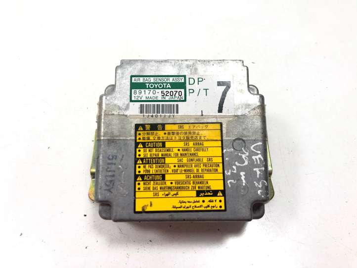 8917052070 Toyota Yaris Verso Oro pagalvių valdymo blokas