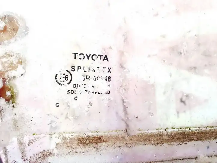 Toyota Avensis T250 (2003 - 2006) Стекло задней двери — фото 3