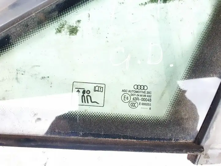 Audi A4 S4 B8 8K (2007 - 2011) Заднее боковое стекло — фото 3