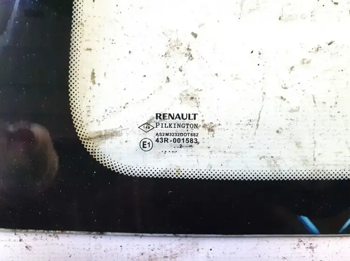 Renault Twingo II (2007 - 2014) Заднее боковое стекло — фото 2