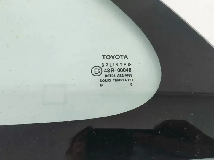 Toyota Yaris (2005 - 2009) 43r00048 Заднее боковое стекло — фото 3