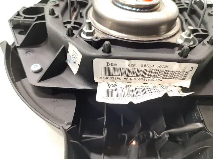 Nissan Qashqai (2006 - 2010) 98510-JD18E Подушка безопасности руля — фото 6