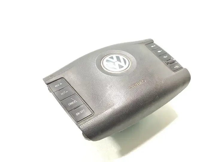 Volkswagen Touareg I (2002 - 2010) 7L6880201EB Подушка безопасности руля — фото 1