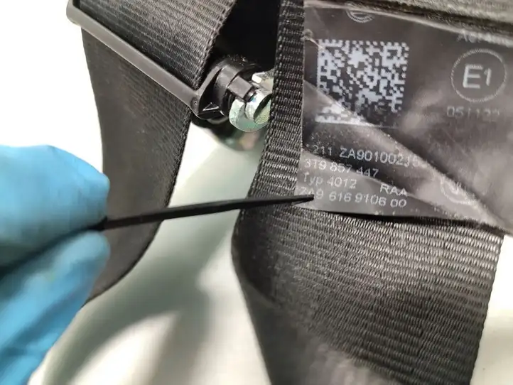 Skoda Superb B6 (3T) (2008 - 2015) 3T9857447 Задний ремень безопасности — фото 6