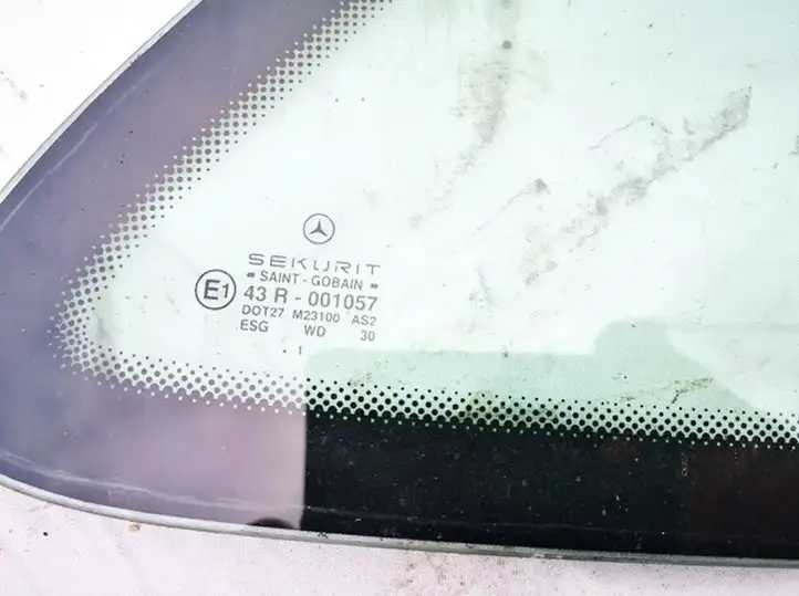 Mercedes-Benz A W168 (1997 - 2004) Заднее боковое стекло — фото 2