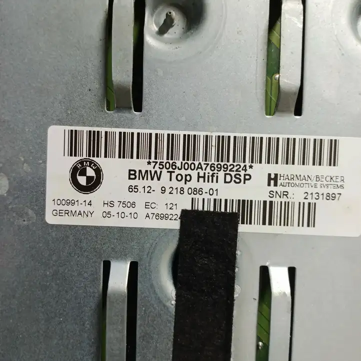 BMW 1 E81 E87 (2004 - 2011) 9218086 Усилитель звука — фото 5