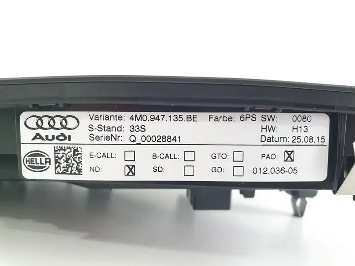 Audi Q7 4M (2015 - ) 4M0947135BE Передняя подсветка — фото 9
