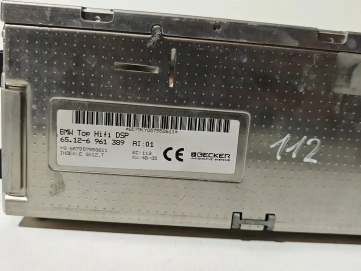 BMW 7 E65 E66 (2001 - 2008) 65126961389 Усилитель звука — фото 2