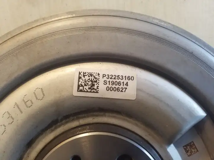 Volvo XC90 (2019 - ) 32253160 Шкив коленчатого вала — фото 2