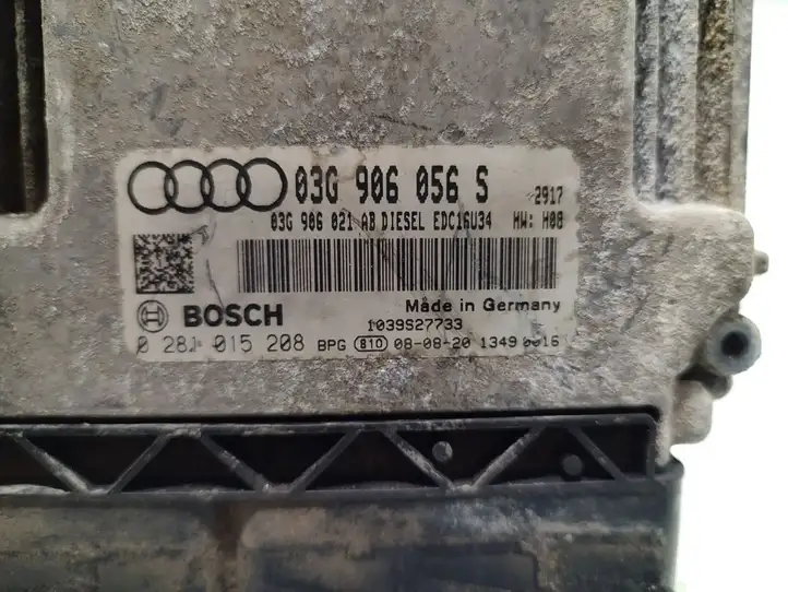 Audi A3/S3 8P (2008 - 2013) 03G906056S Блок управления двигателем (ЭБУ) — фото 7