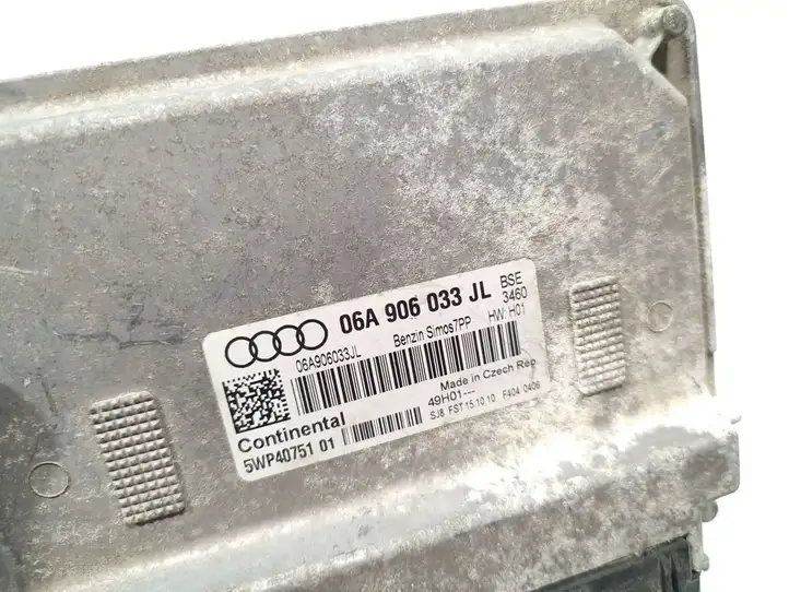 Audi A3/S3 8P (2004 - 2008) 06A906033JL Блок управления двигателем (ЭБУ) — фото 7