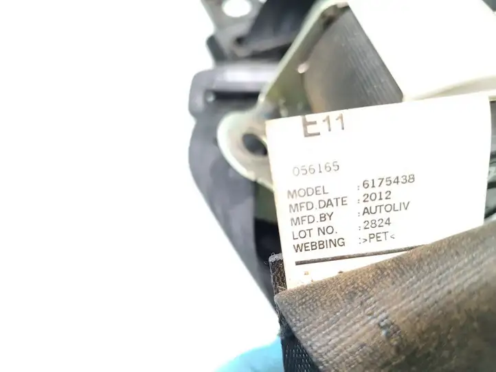 Nissan Juke I F15 (2010 - 2018) 6175438 Центральный ремень безопасности — фото 6