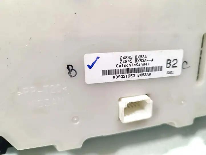 Nissan Juke I F15 (2010 - 2018) 24845-BX83A Блок управления климат-контролем — фото 6